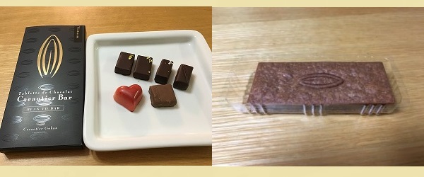 Cacaotier Gokan高麗橋本店 有名スイーツ店 チョコレート専門店 スイーツ 焼き菓子 五感 カカオサンド 写真