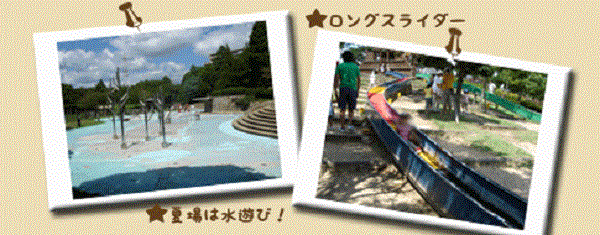 元浜緑地公園 公園 水遊び ローラー滑り台 写真
