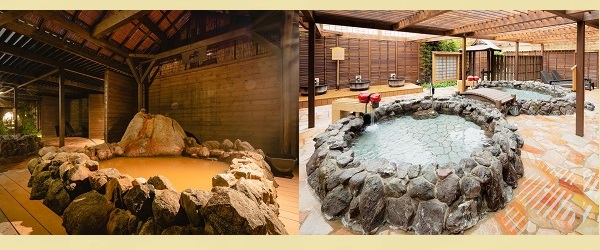 有馬温泉太閤の湯 金泉 銀泉 炭酸泉 リゾート温泉施設 写真
